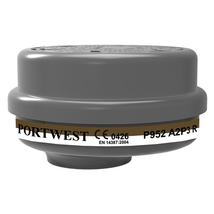 Portwest P952 A2P3 szűrőbetét bajonett 4 db fekete PW-P952BKR