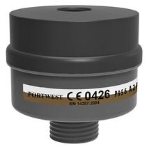 Portwest P956 A2P3 szűrőbetét univerzális 4 db fekete PW-P956BKR
