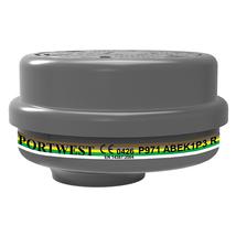 Portwest P971 ABEK1P3 szűrőbetét bajonett 4 db barna PW-P971BRR