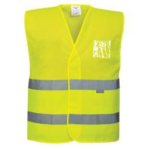 Portwest C494 Hi-Vis hálós mellény sárga PW-C494YER