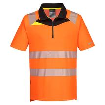 Portwest DX412 DX4 Hi-Vis pólóing narancs/fekete PW-DX412OBR