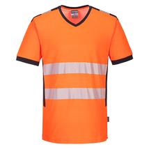 Portwest PW310 PW3 Hi-Vis V-nyakú póló narancs PW-PW310OBR
