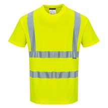 Portwest S170 Cotton Comfort HV póló sárga PW-S170YER