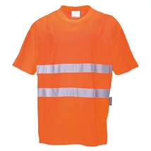 Portwest S172 Cotton Comfort fluo póló narancs PW-S172ORR