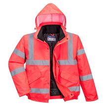 Portwest S463 Hi-Vis Bomber dzseki piros PW-S463RER