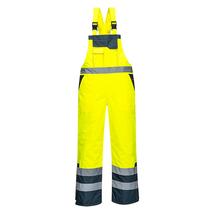 Portwest S489 bélelt fluo mellesnadrág sárga PW-S489YER