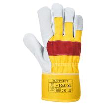 Portwest A219 Classic Chrome Rigger kesztyű sárga/piros PW-A219YRE