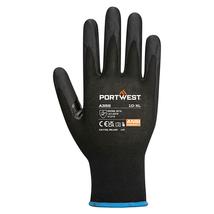 Portwest A355 NPR15 Touchscreen kesztyű nitril fekete PW-A355K8R