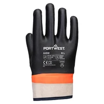 Portwest A402 Grip duplán mártott PVC kesztyű