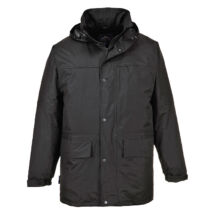 Portwest S523 Oban polár bélelt kabát fekete PW-S523BKR
