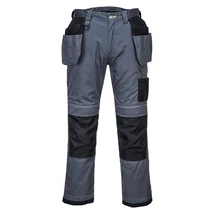 Portwest T602 Urban Work Holster nadrág szürke-fekete PW-T602ZBR32