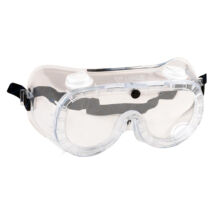 Portwest PW21 gumipántos szemüveg indirekt víztiszta PW-PW21CLR