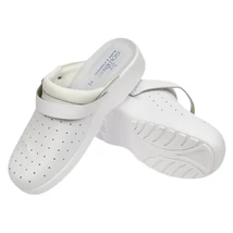 GoldenFit Mariagrazia fehér női pántos klumpa OB - 615/C