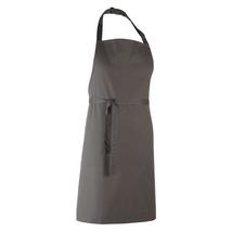 Premier PR150 Colours Collection' Bib Apron grey
