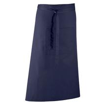 Premier PR158 Colours Collection' Bar Apron With Pocket navy