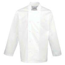 Premier PR657 Long Sleeve Chef's Jacket white