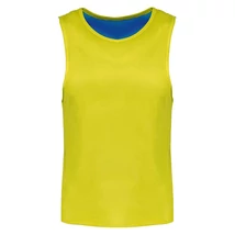 Proact PA048 Kid's Reversible Multisport Bib fluo yellow/royal