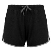 Proact PA1021 Ladies' Sports Shorts black/grey heather