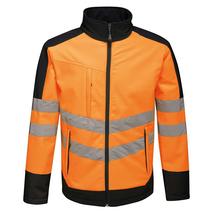 Regatta RETRA625 Hi-Vis Pro 3 Layer Softshell orange/navy