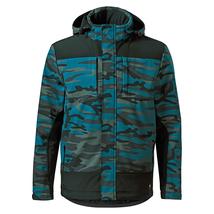 Rimeck Vertex Camo téli softshell kabát férfi W56 - camouflage petrol