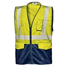 Sir Safety Sparviero jól láthatósági mellény sárga/kék