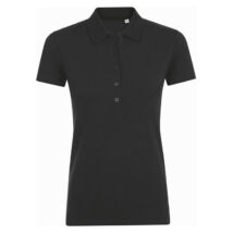 Sol's SO01709 Phoenix Women Polo Shirt black