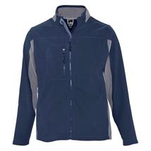 Sol's SO55500 Nordic - Two-Colour Zipped Fleece Jacket navy