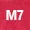 M7 - piros melírozott