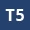 T5 - királykék