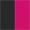 black/hot pink
