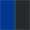 dark royal blue/black