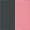 striped dark grey/tropical pink