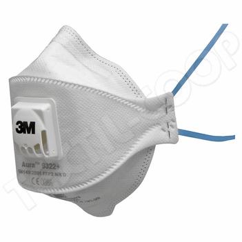 3M 9322+ Aura FFP2 NR D szelepes porálarc