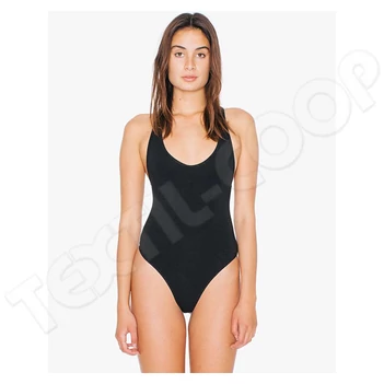 American Apparel AARSA8336 Női Pamut Jersey Ujjatlan Body black