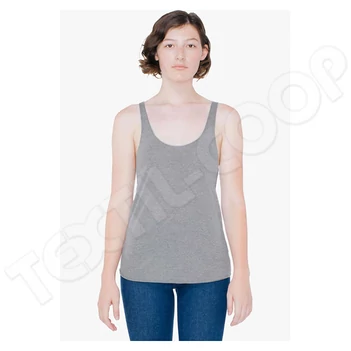American Apparel AATR308 Női Tri-Blend Racerback Trikó grey