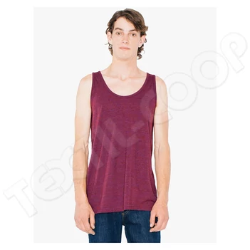 American Apparel AATR408 Unisex Tri-Blend Trikó cranberry