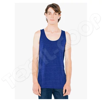 American Apparel AATR408 Unisex Tri-Blend Trikó indigo