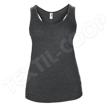 Anvil ANL6751 Női Tri-Blend Racerback Trikó dark grey