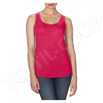 Anvil ANL6751 Női Tri-Blend Racerback Trikó red