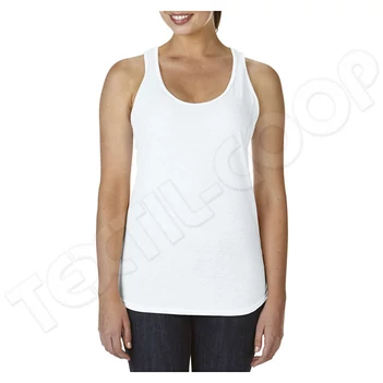 Anvil ANL6751 Női Tri-Blend Racerback Trikó white