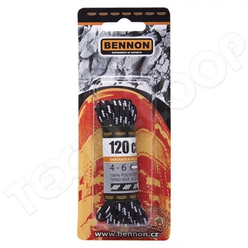 Bennon D32120 cipőfűző fekete 120 cm