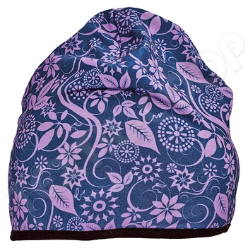 CRV YOWIE kötött sapka lila/navy - S/M