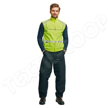 Cerva TEKKA mellény fluo sárga - M