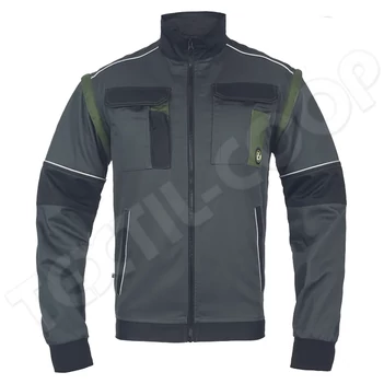 Cerva Max Eco Stretch kabát zöld