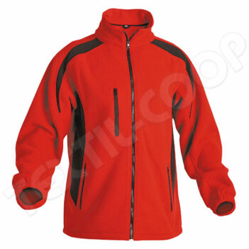 Cerva TENREC polár kabát piros/fekete - S