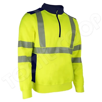Coverguard Friss fluo pulóver sárga/sötétkék