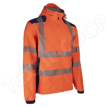 Coverguard Nebulo fluo softshell kabát narancs/sötétkék