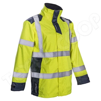 Coverguard Nott Hi-Viz Multirisk bélelt védőkabát sárga