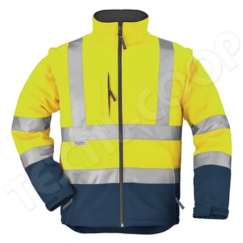 Coverguard Station fluo Softshell dzseki 2/1 sárga/kék - 70629