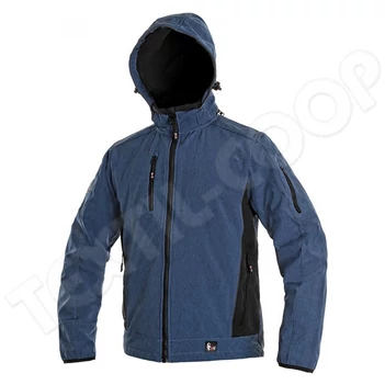 CXS Durham Softshell kabát kék/fekete